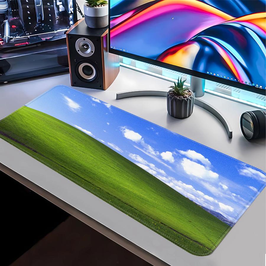 Gaming Console Cloud - Tapis de souris imperméable bleu ciel