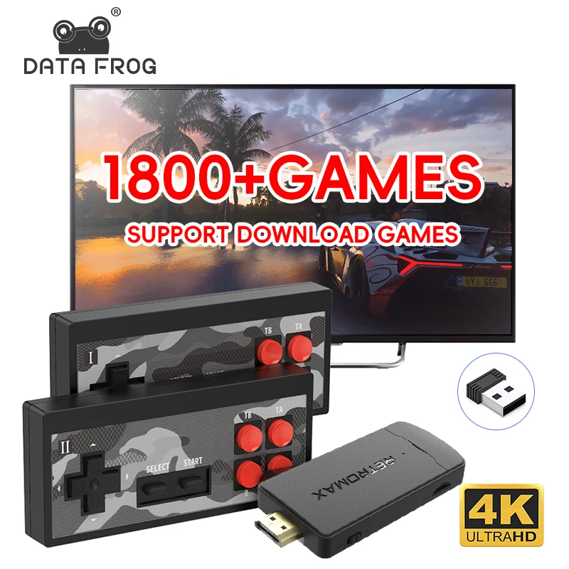 Gaming Console Old School - DATA FROG Manette de jeu portable