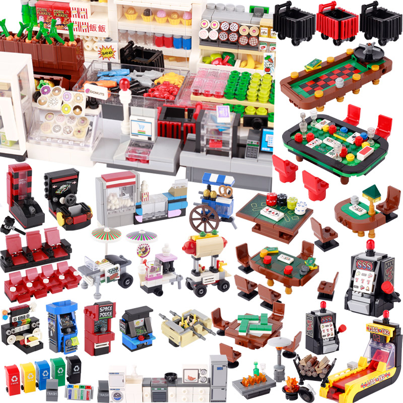 Gaming Console Lego - Blocs de construction de scène City