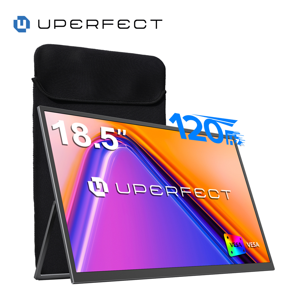 Gaming Console X80 - Moniteur portable Uperfect 18,5 pouces 120