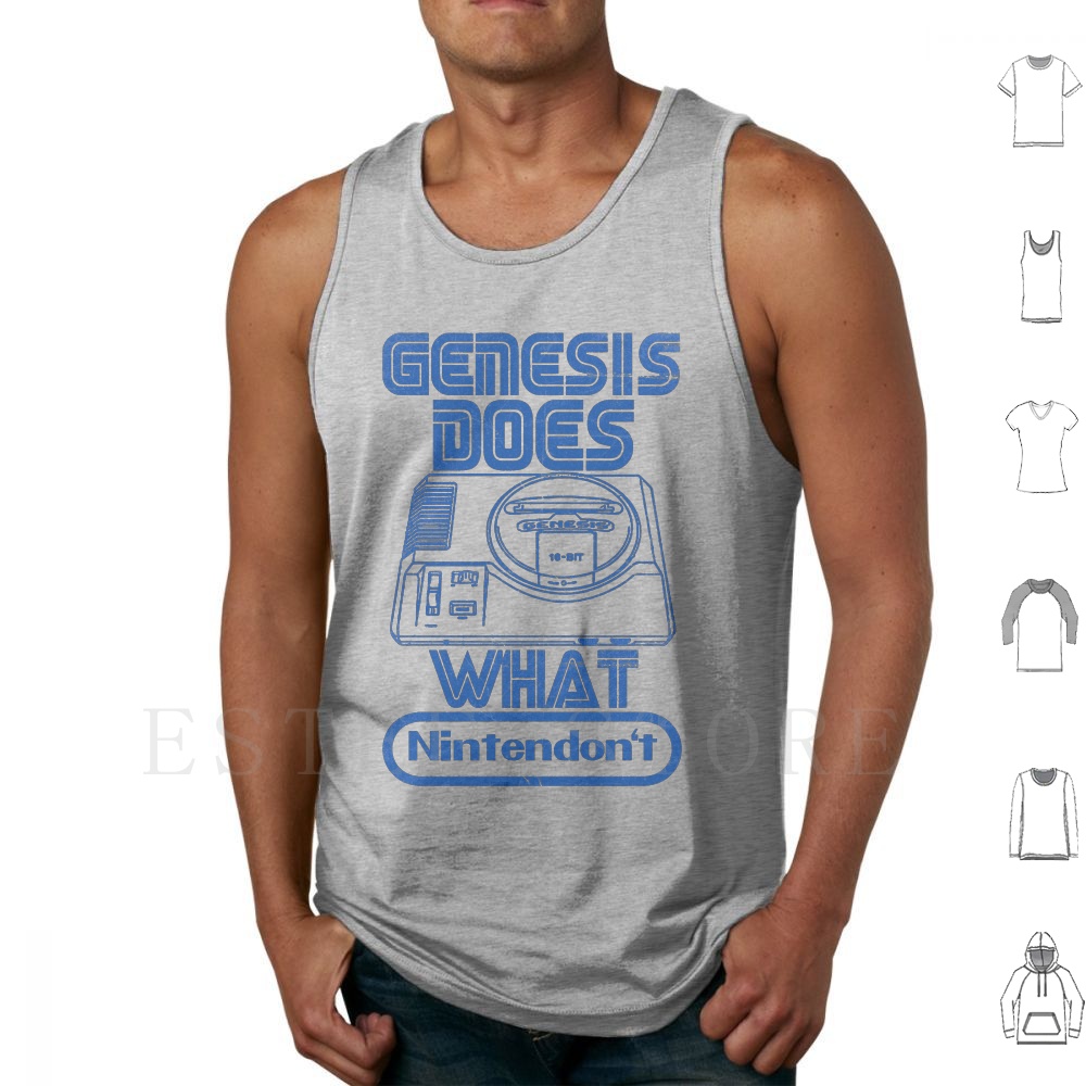 Gaming Console Old School - La Console Wars débardeurs gilet coton