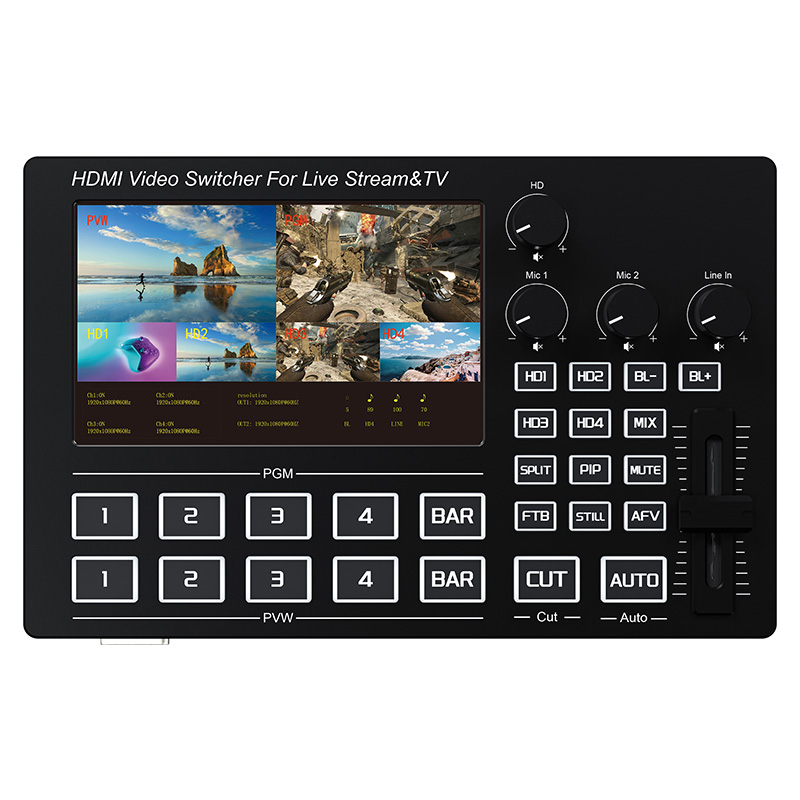 Gaming Console And - Mélangeur vidéo de diffusion en direct