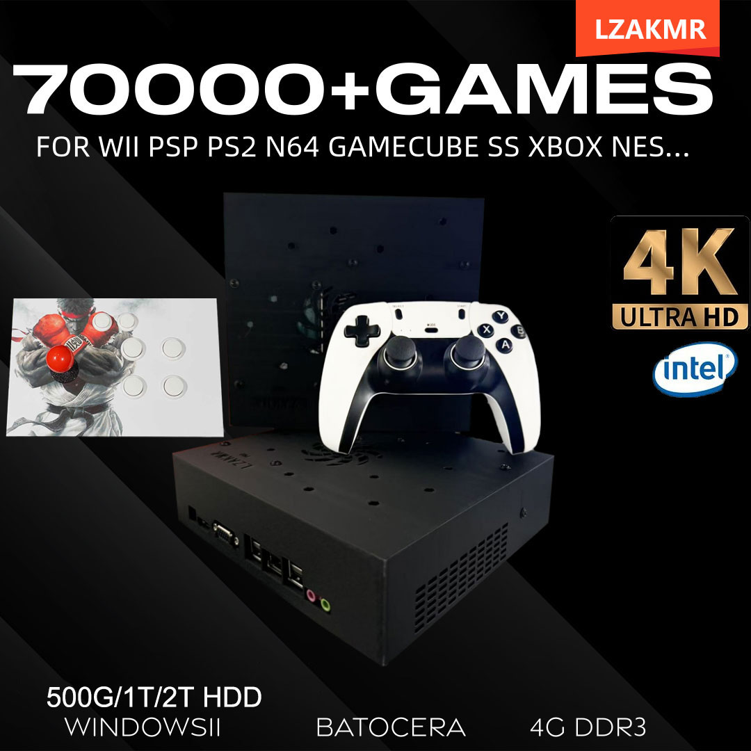Gaming Console Video Game - Console de jeu rétro 70000 +