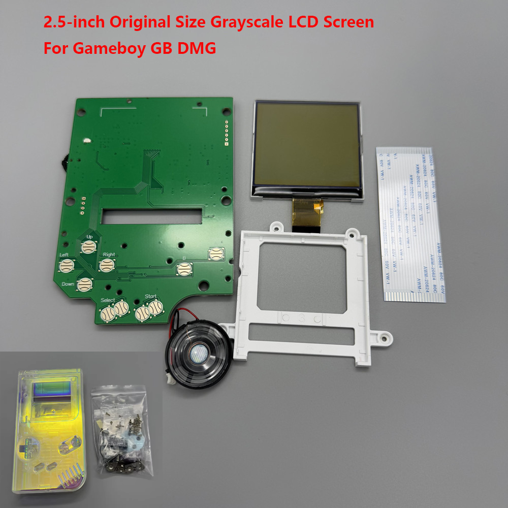 Gaming Console Display - Écran LCD en niveaux de gris
