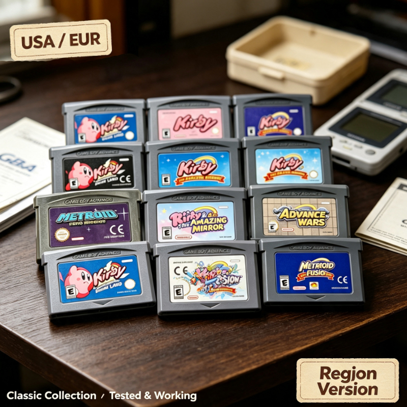 Gaming Console And - Cartouche de jeu vidéo Kirby 32