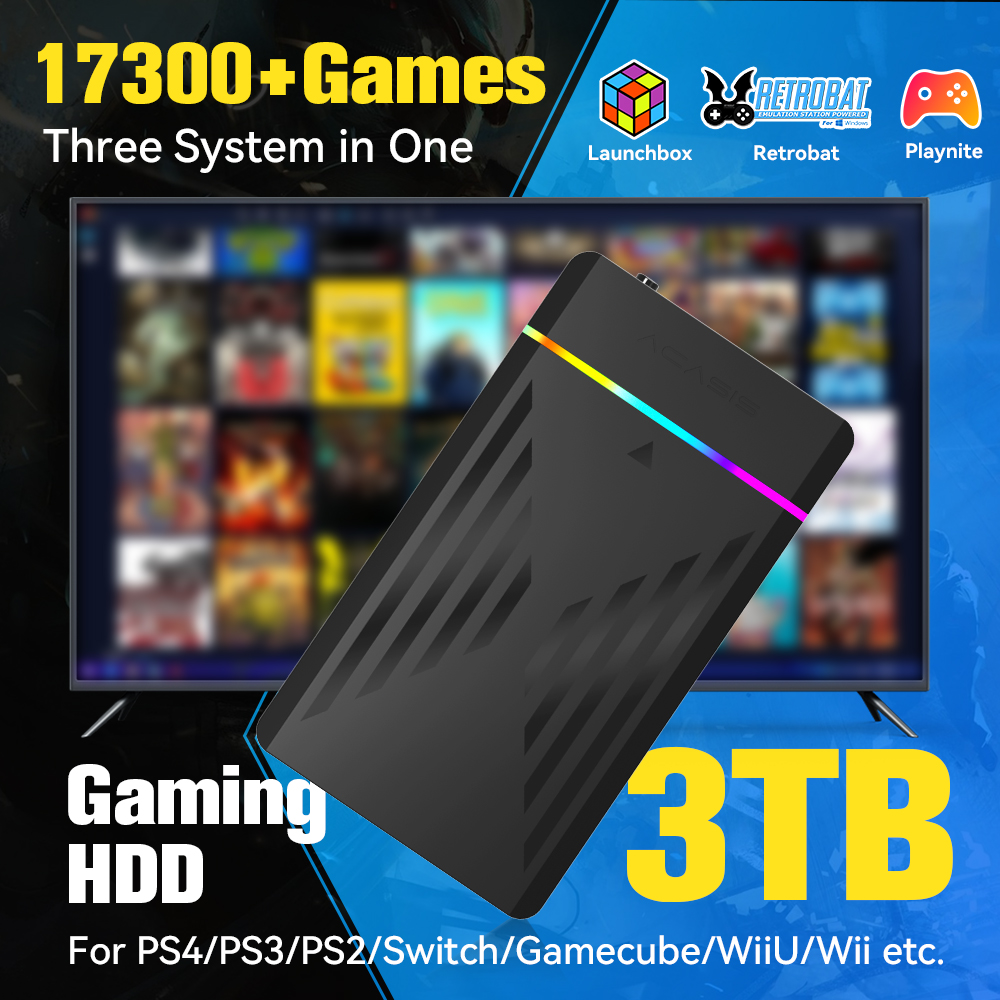 Gaming Console Video Game - Boîte de lancement de disque dur