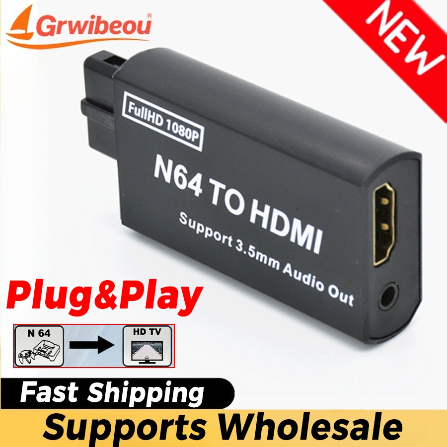 Grwibeou 1080P N64 vers HDMI c - Gaming Console Nintendo avis et prix