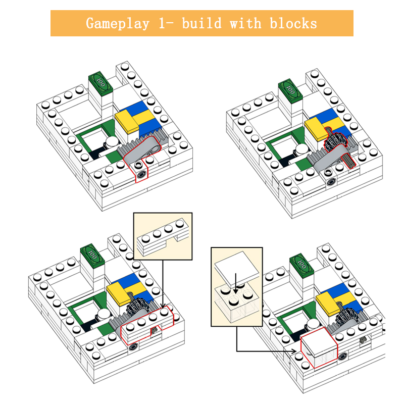 Blocs de construction moc, boî - Gaming Console Lego avis et prix