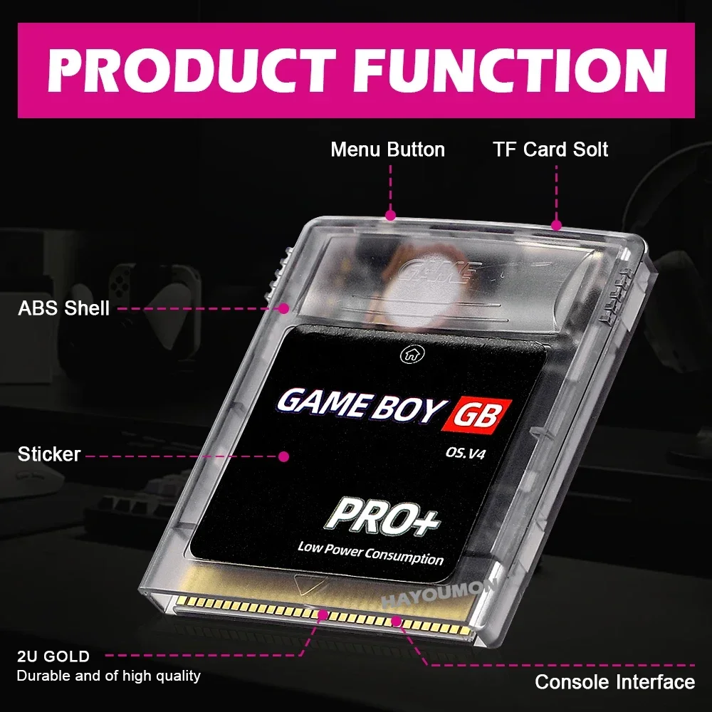 Cartouche de jeu GB PRO+ pour  - Gaming Console In 2026 avis et prix