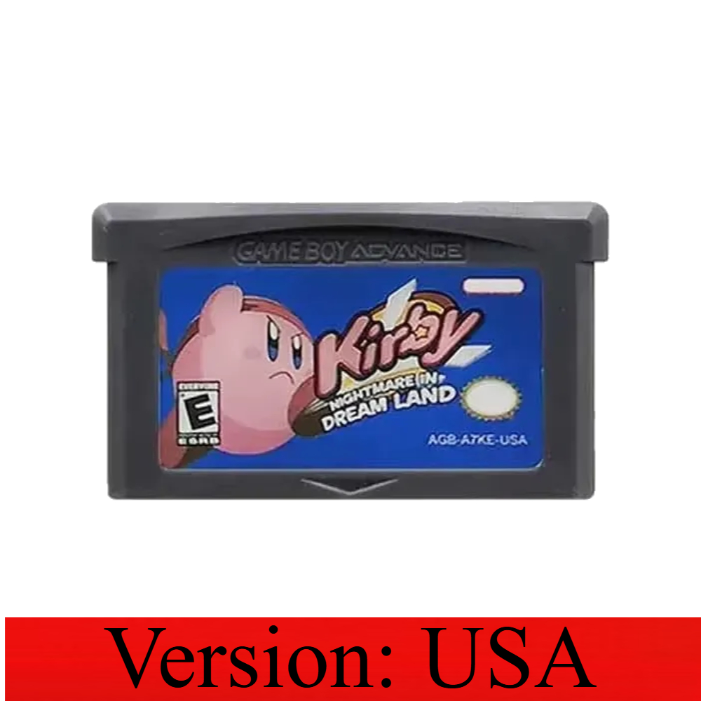 Cartouche de jeu Kirby 32 bits - Gaming Console And avis et prix