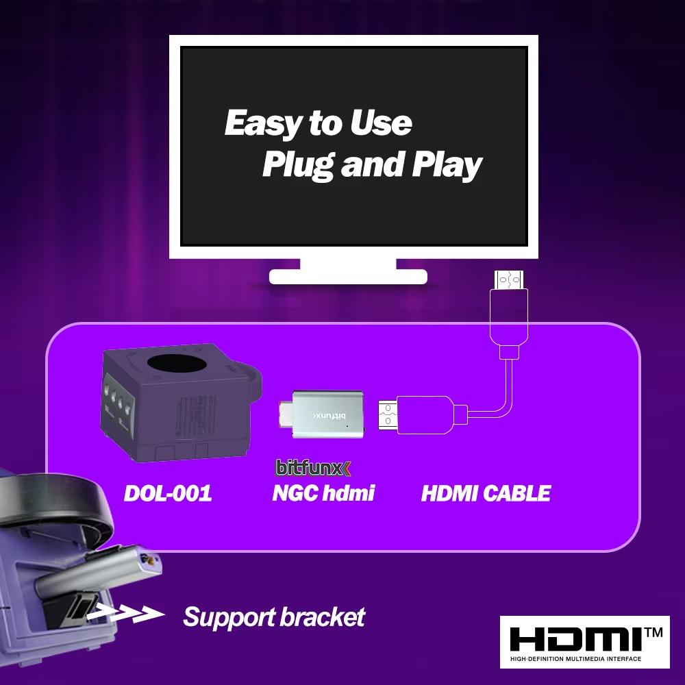 Bitfunx GC Vidéo HDMI ™   Adap - Gaming Console Nintendo avis et prix