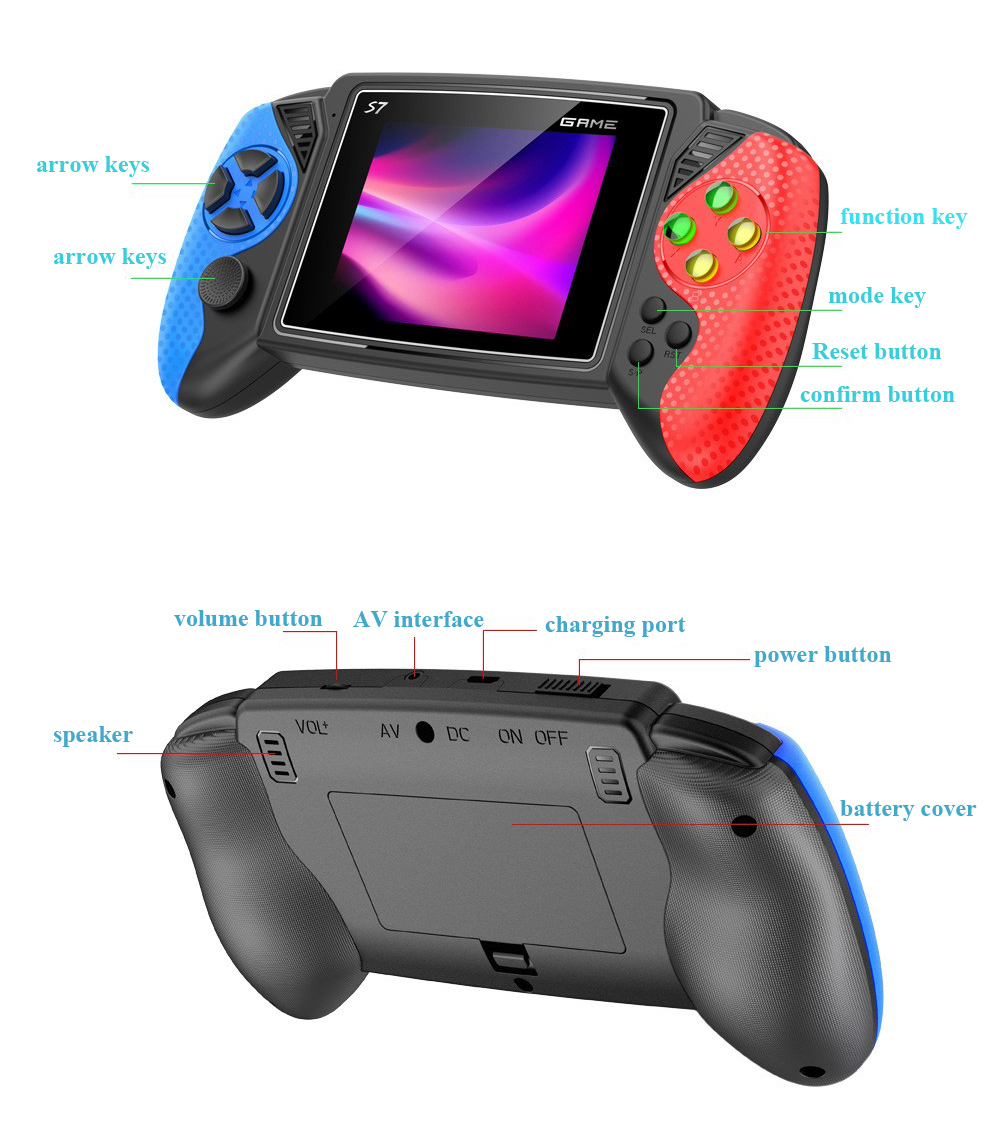 Console de jeu portable rétro  - Gaming Console Video Game avis et prix