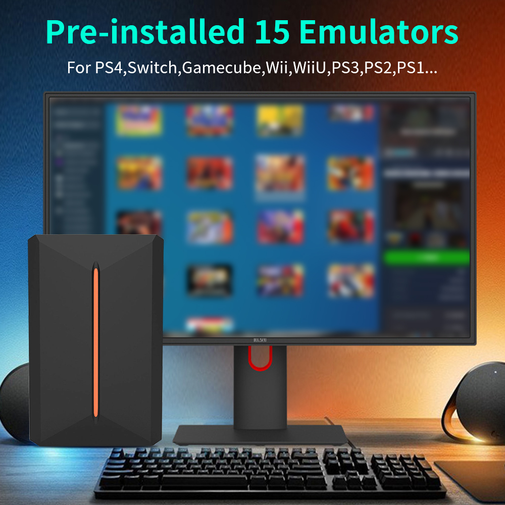 Launchbox OS-Console de jeu ré - Gaming Console Video Game avis et prix