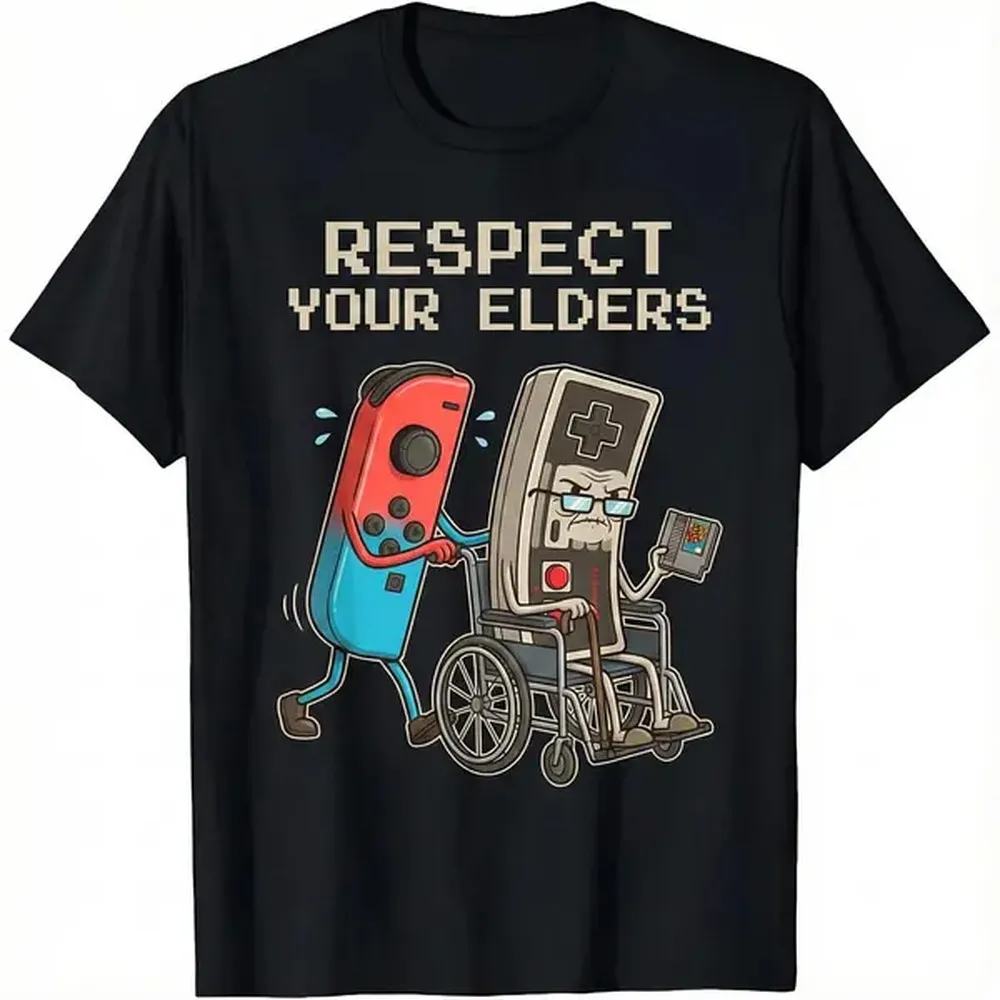 T-shirt graphique rétro drôle  - Gaming Console Old School avis et prix