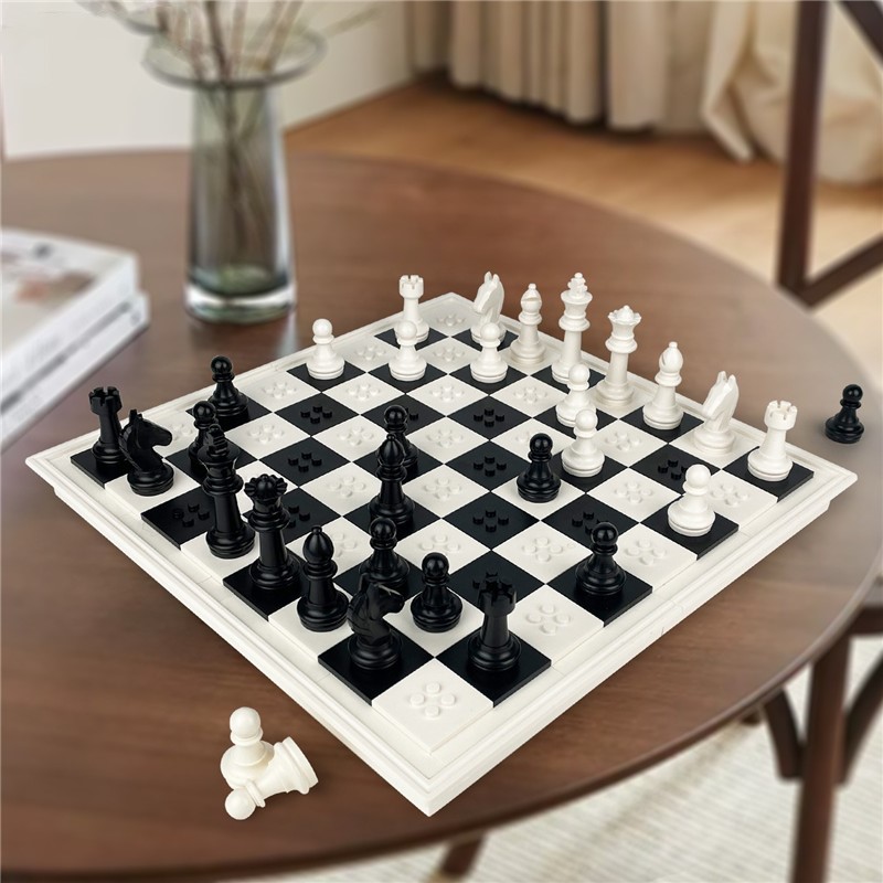 Jeu d'échecs blanc, blocs de c - Gaming Console Lego avis et prix