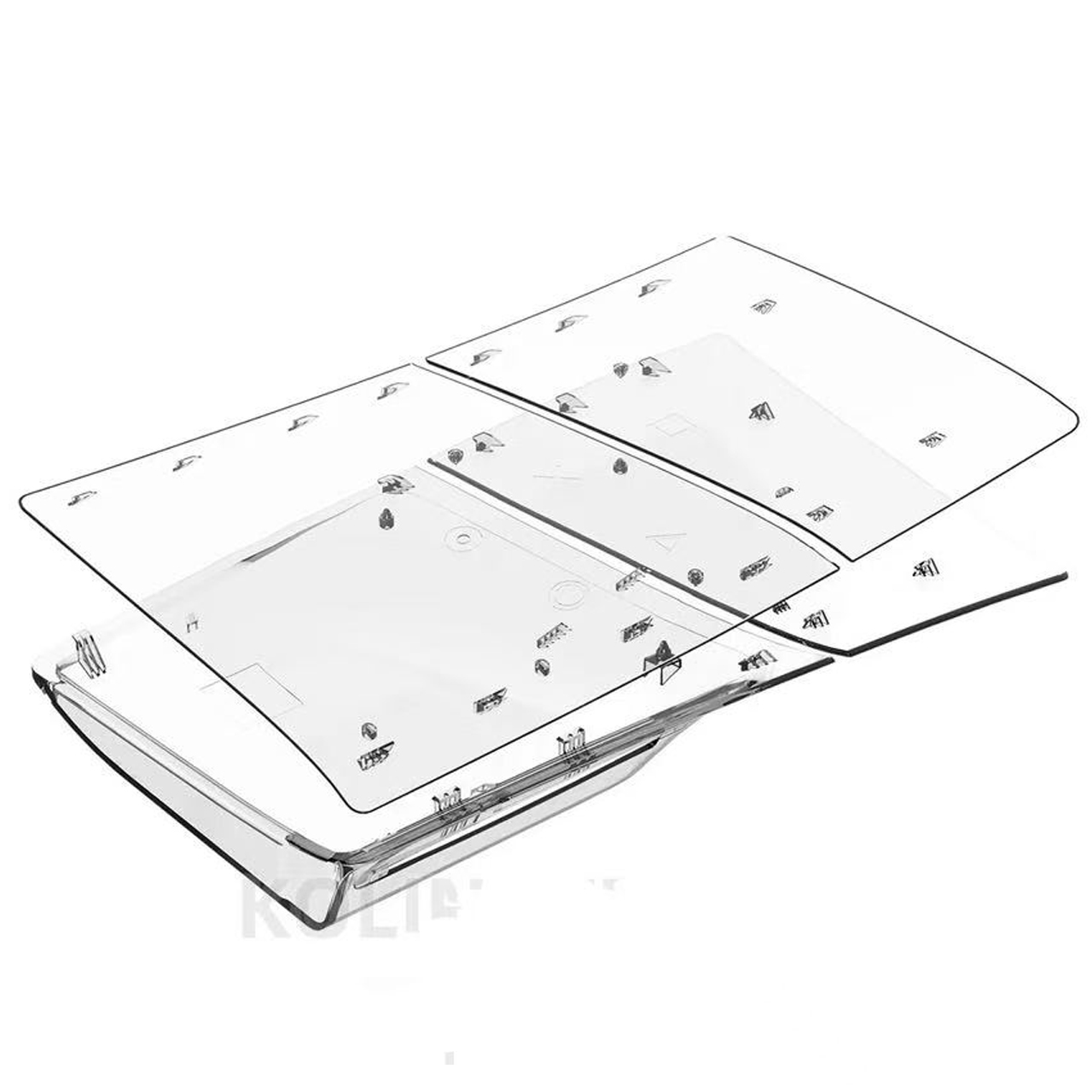 Console d'anneau lumineux LED  - Sony Console Ps5 Slim avis et prix
